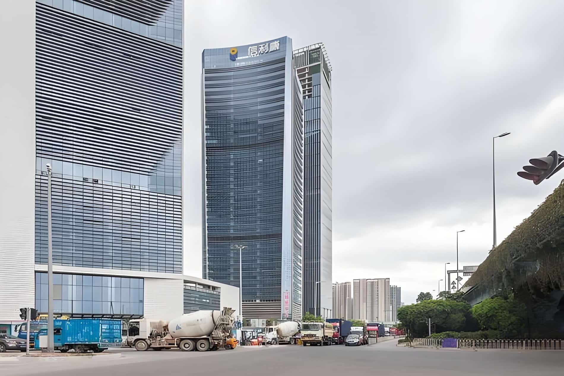 信利康大厦外观图