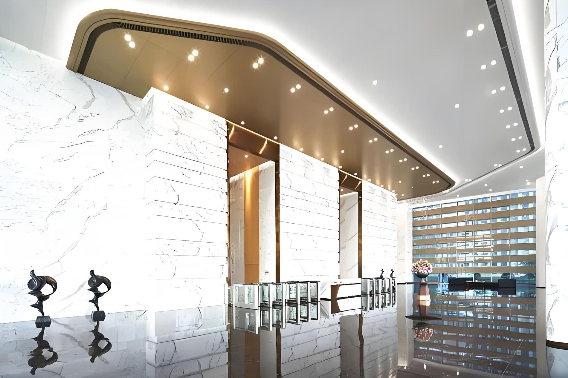 信利康大厦大堂图片