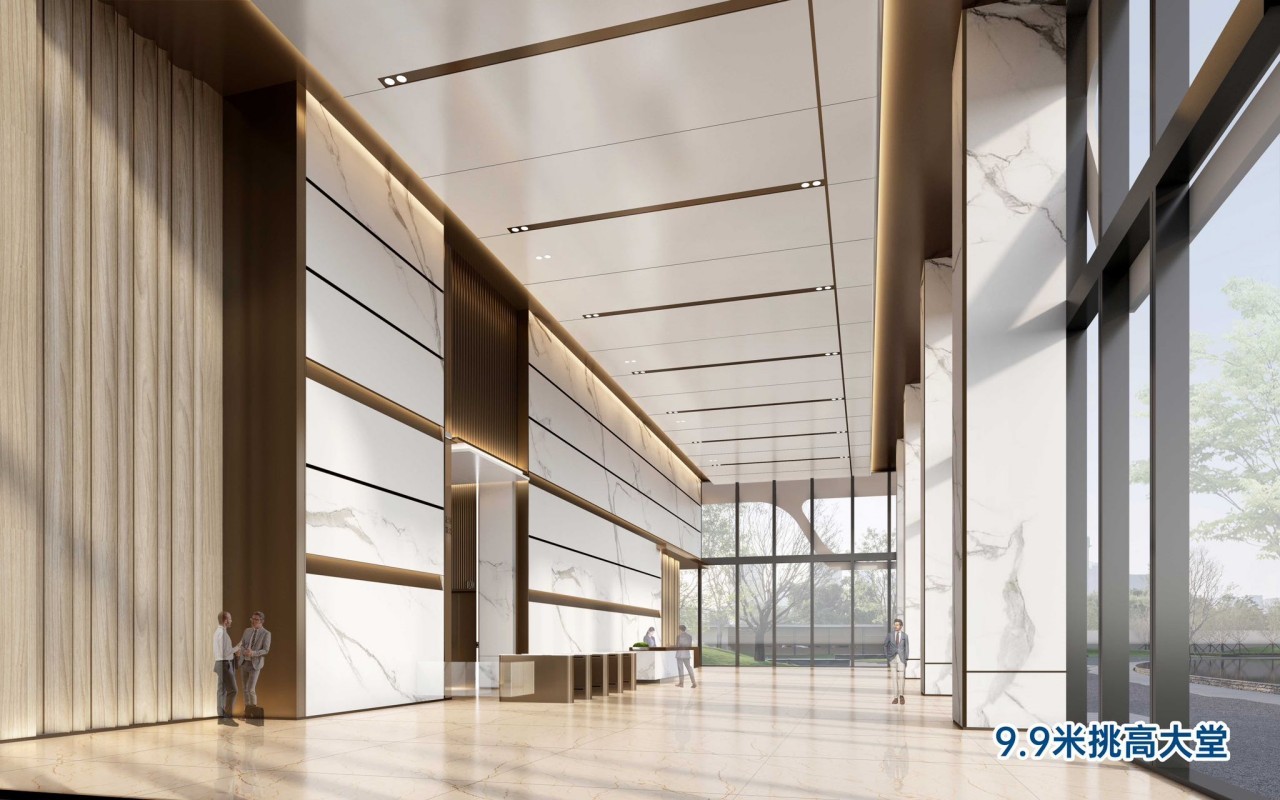 信利康智慧总部大厦大堂图片