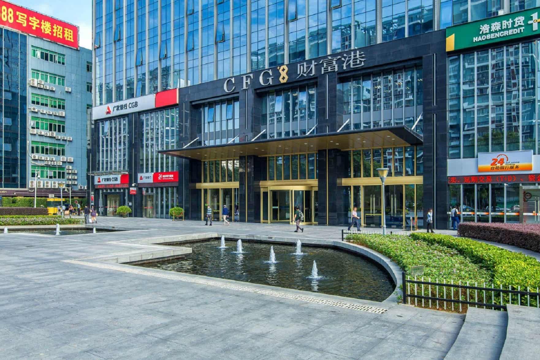 西乡财富港大厦电梯图片