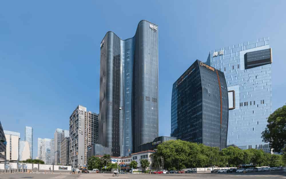 怡化金融科技大厦外观图