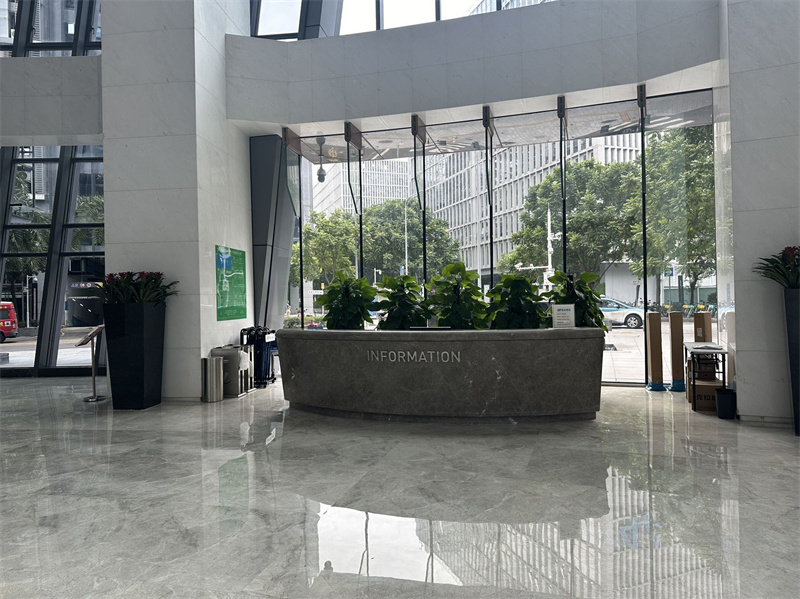 怡化金融科技大厦大堂图片