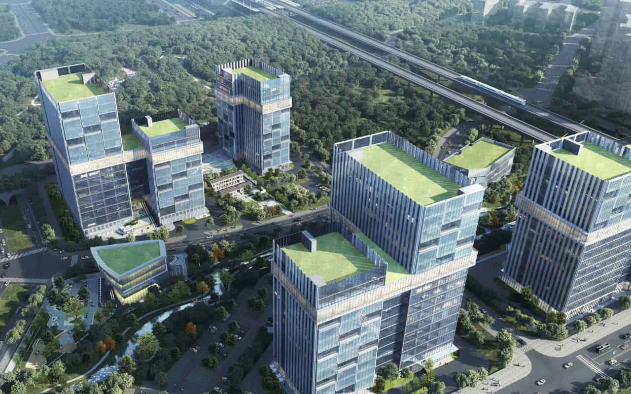 银星银智生命健康科技园外观图