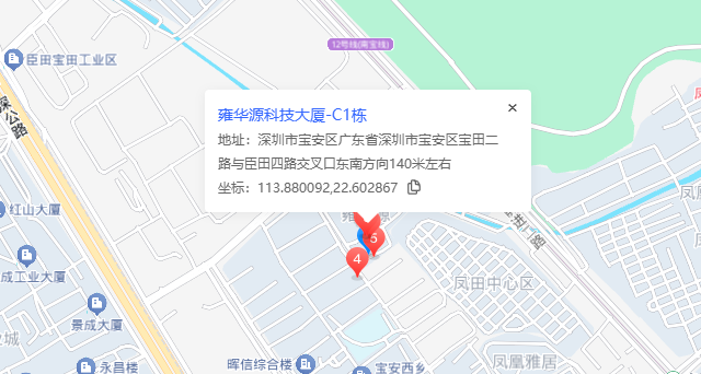 雍华源商务大厦位置地图