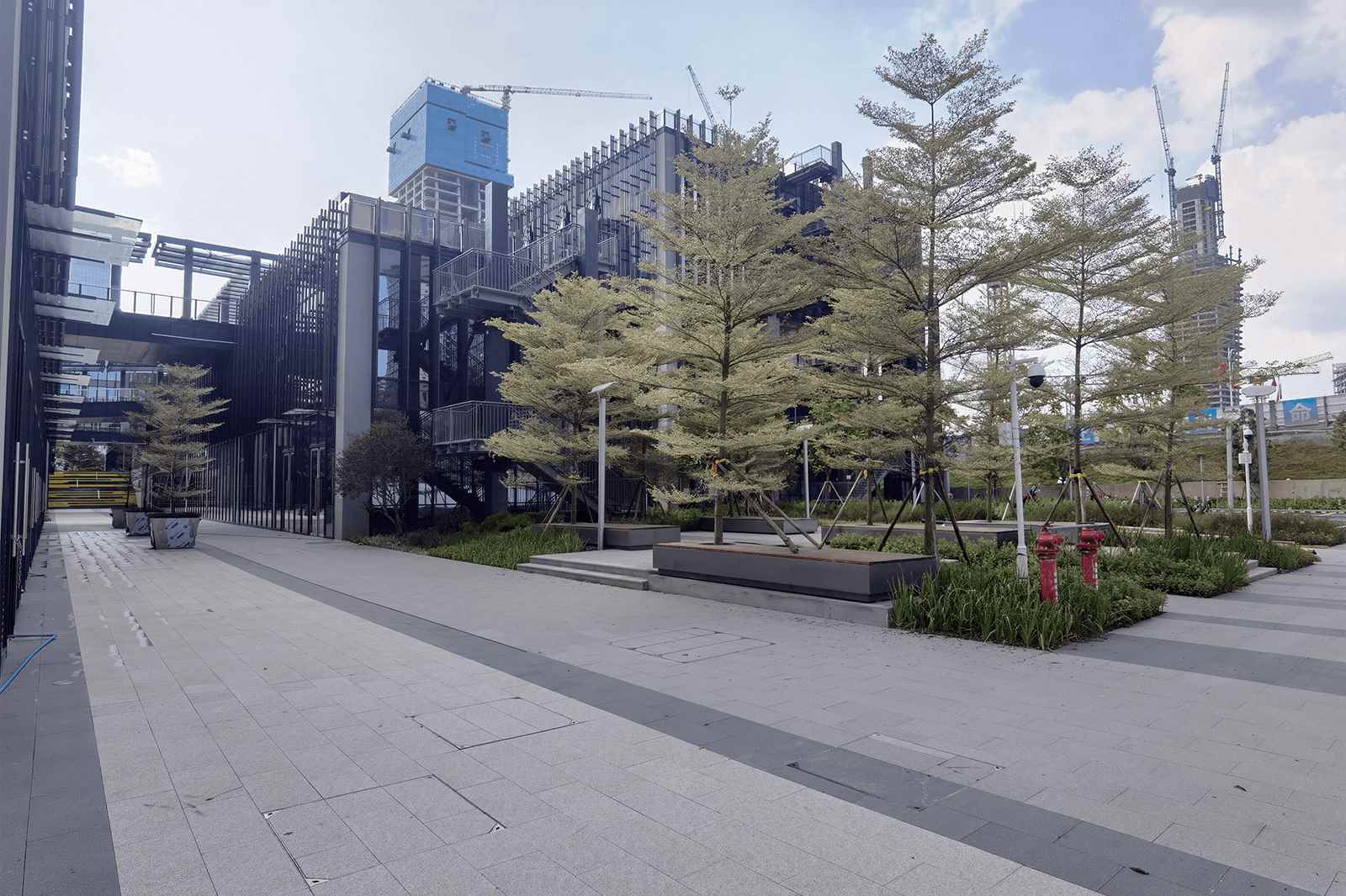 粤港澳青年创业区外观图