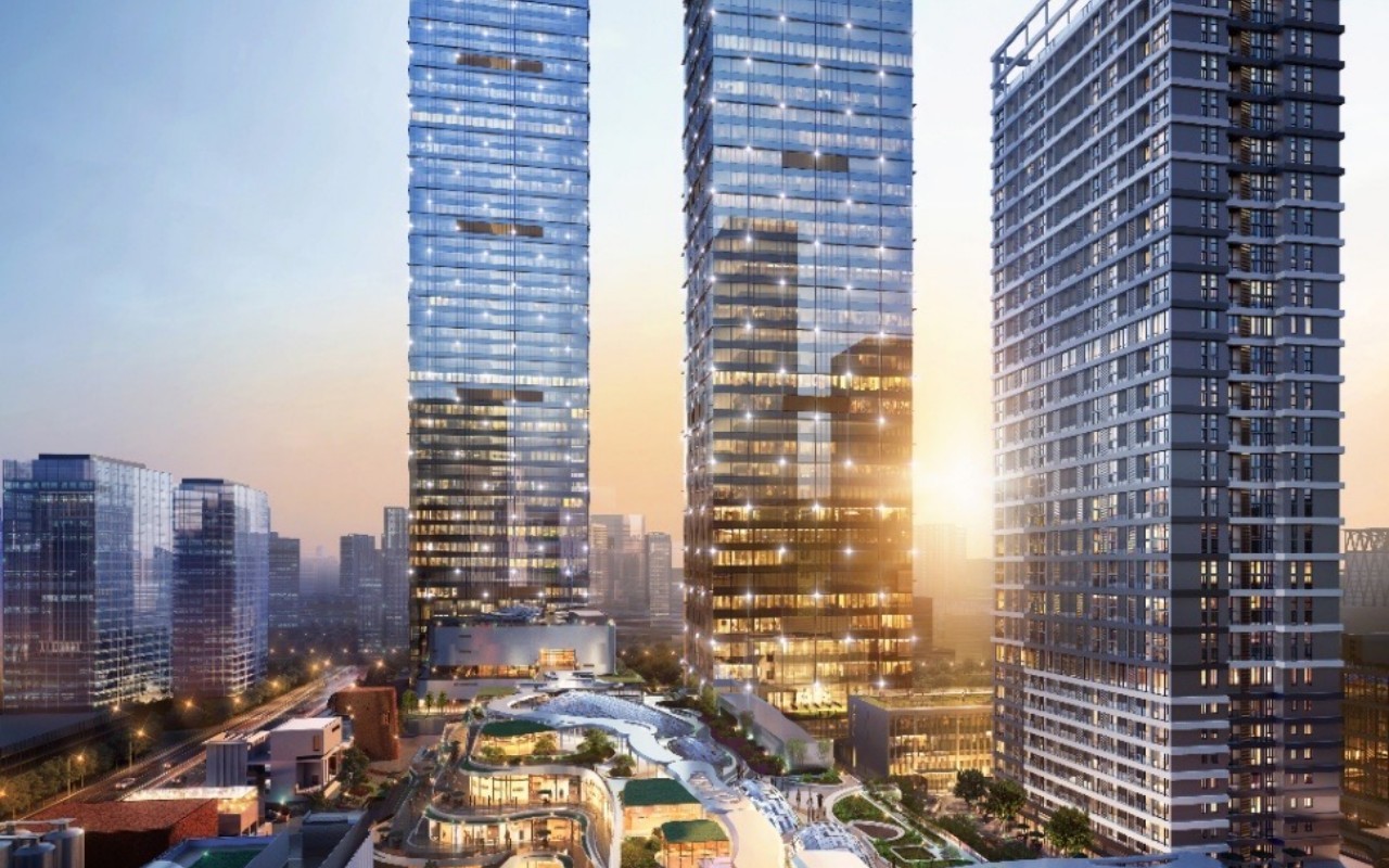 粤海城电梯图片