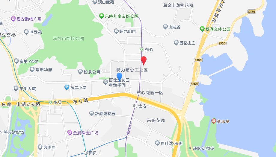 粤海城位置地图