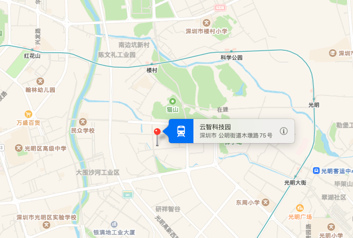 云智科园位置地图