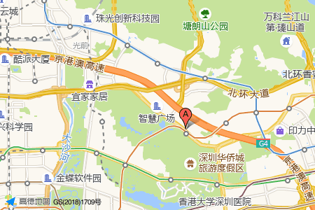 智慧广场位置地图