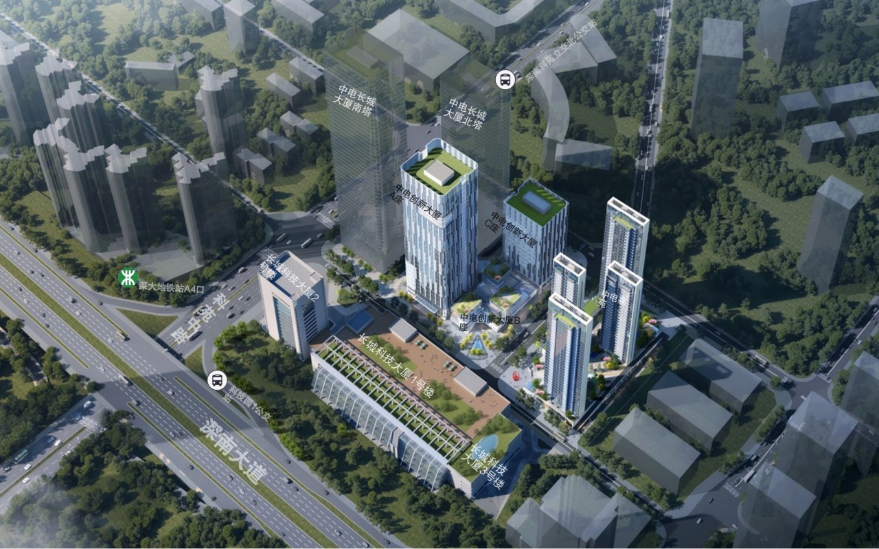 中电长城大厦外观图