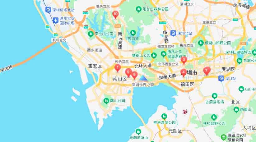 中电创新大厦位置地图