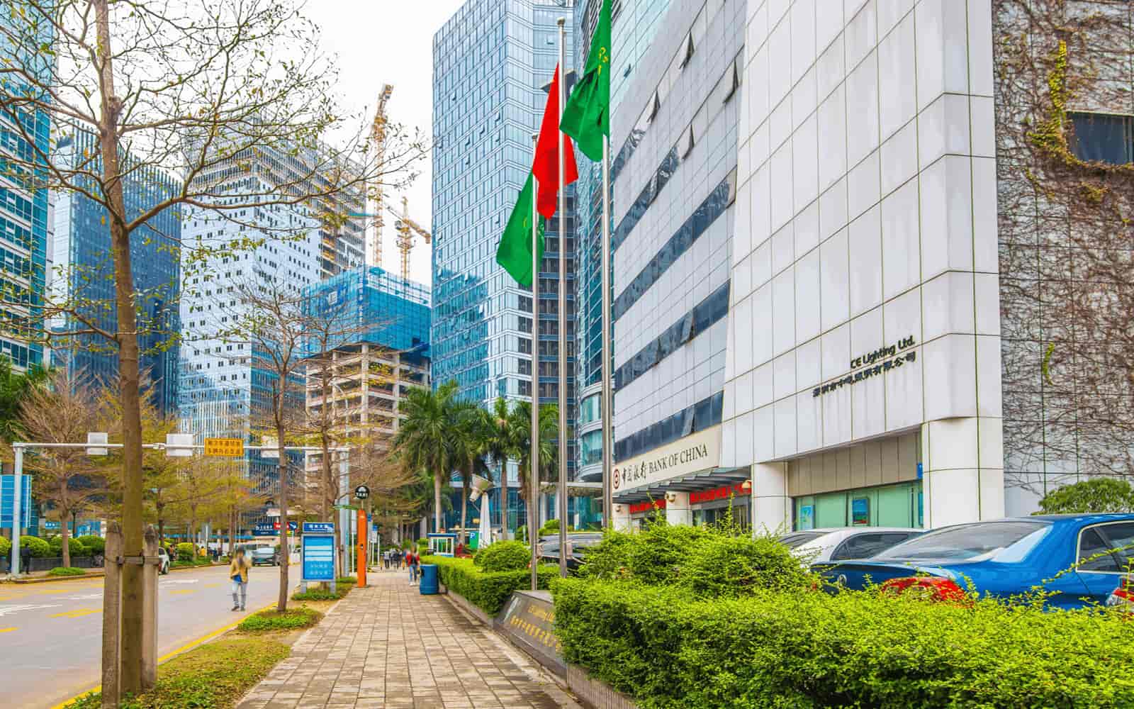 中电照明大厦周边环境图