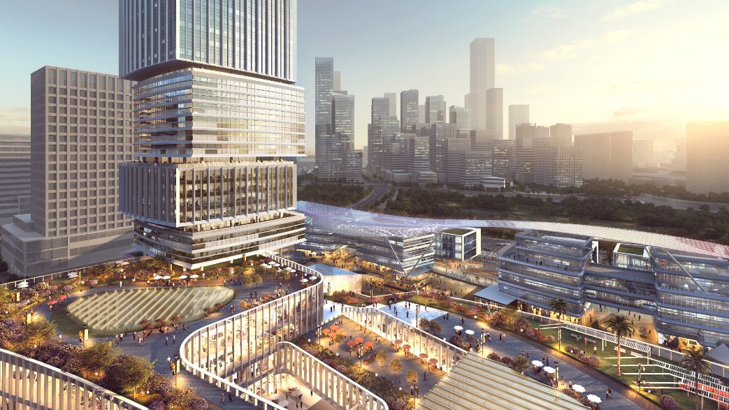 中集前海国际中心外观图