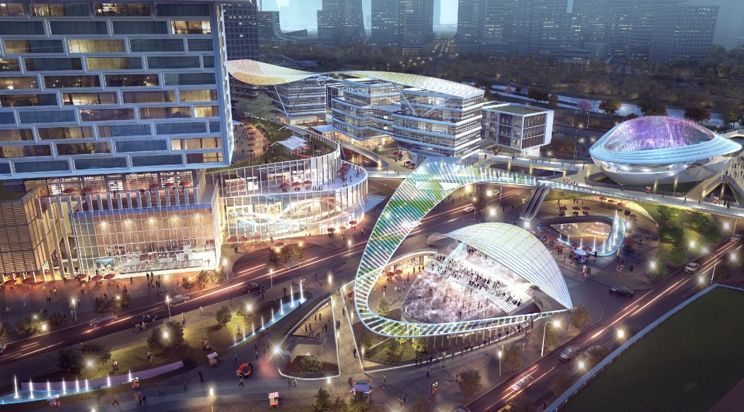 中集前海国际中心电梯图片