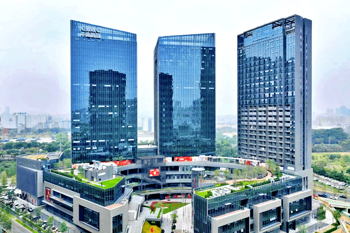 中集低轨卫星物联网产业园(中集智园)外观图