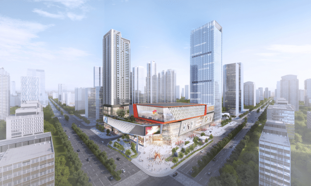 中粮大悦中心外观图